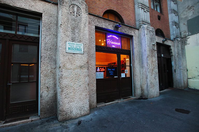 Kővári Dezső, mészáros egykori üzlete